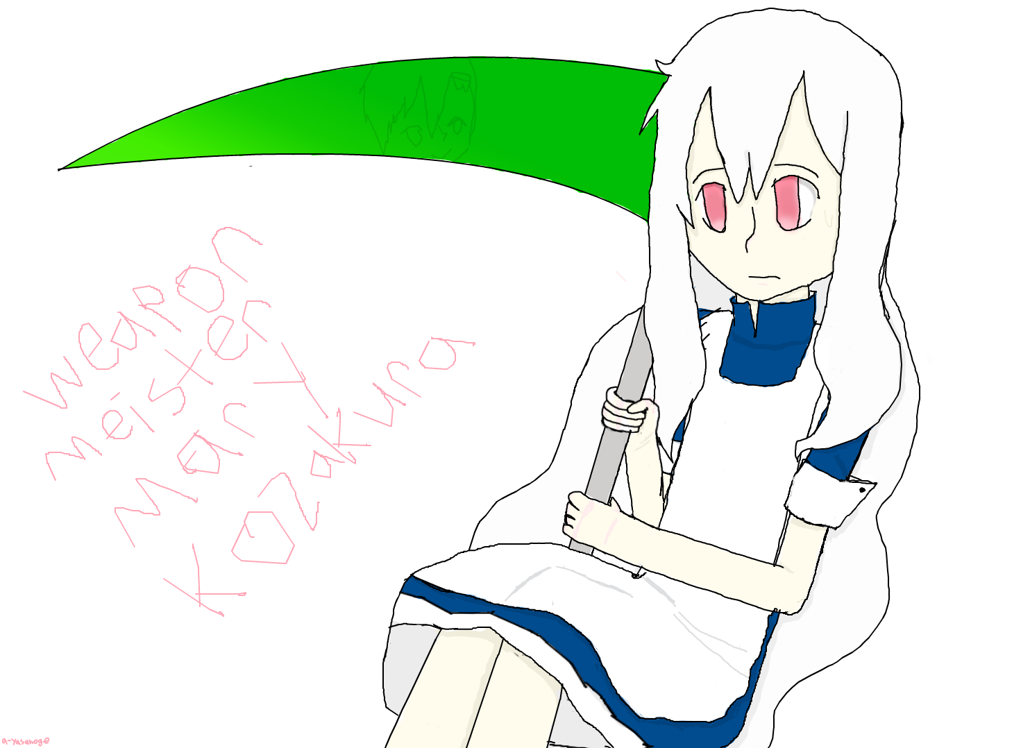 Fanart of Seto and Marry from Kagepro based on the anime Soul Eater